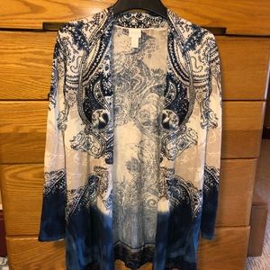 Patterned cardigan from Chico’s